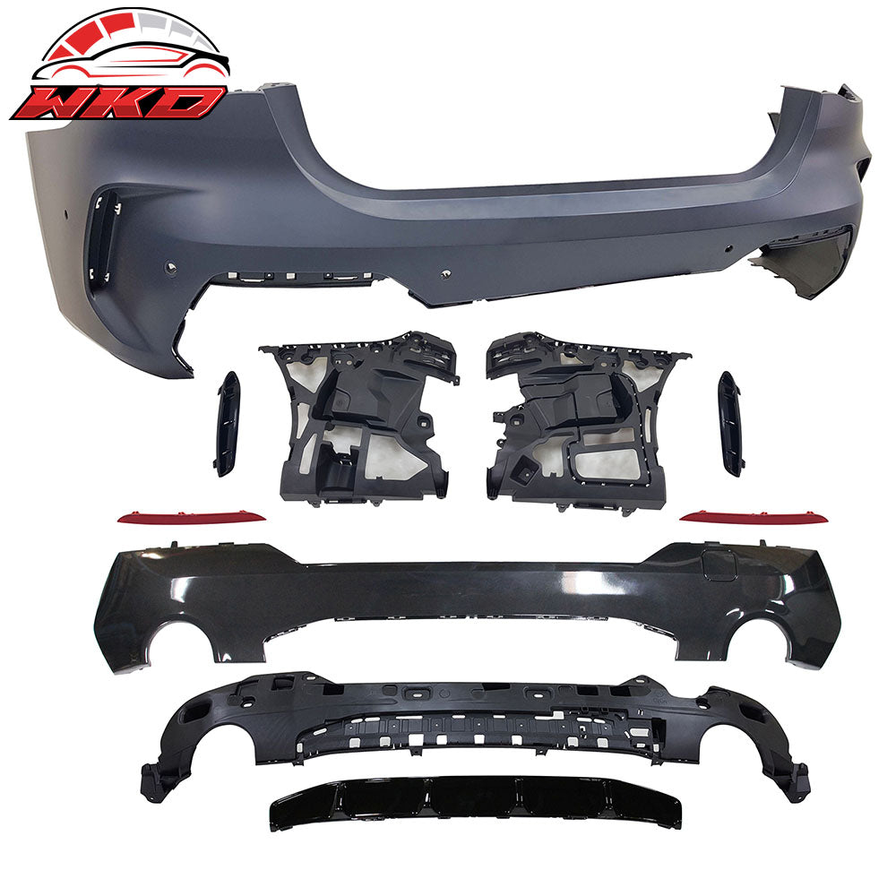 21-25 BMW 4-Series G22 G23 2Dr M-Sport Style Rear Bumper Cover Replacement | Wholesale