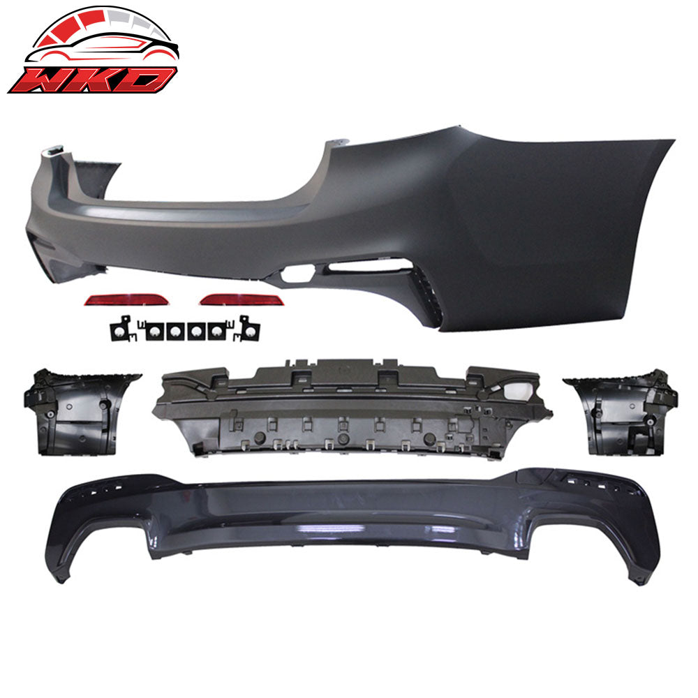 Fits 17-20 BMW G30 5 Series MT Rear Bumper Cover Replacement - PP
