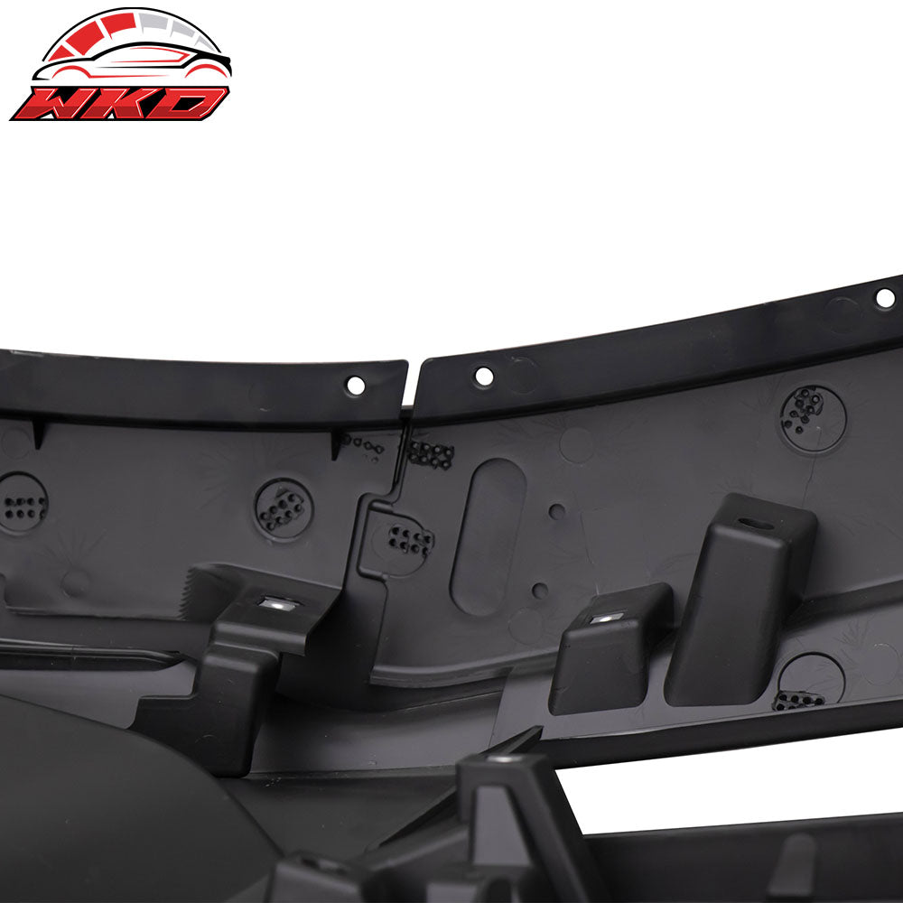 Fits 20-25 Chevy Corvette C8 Z06 PP Rear Bumper Cover Replacement W/ ABS Grilles