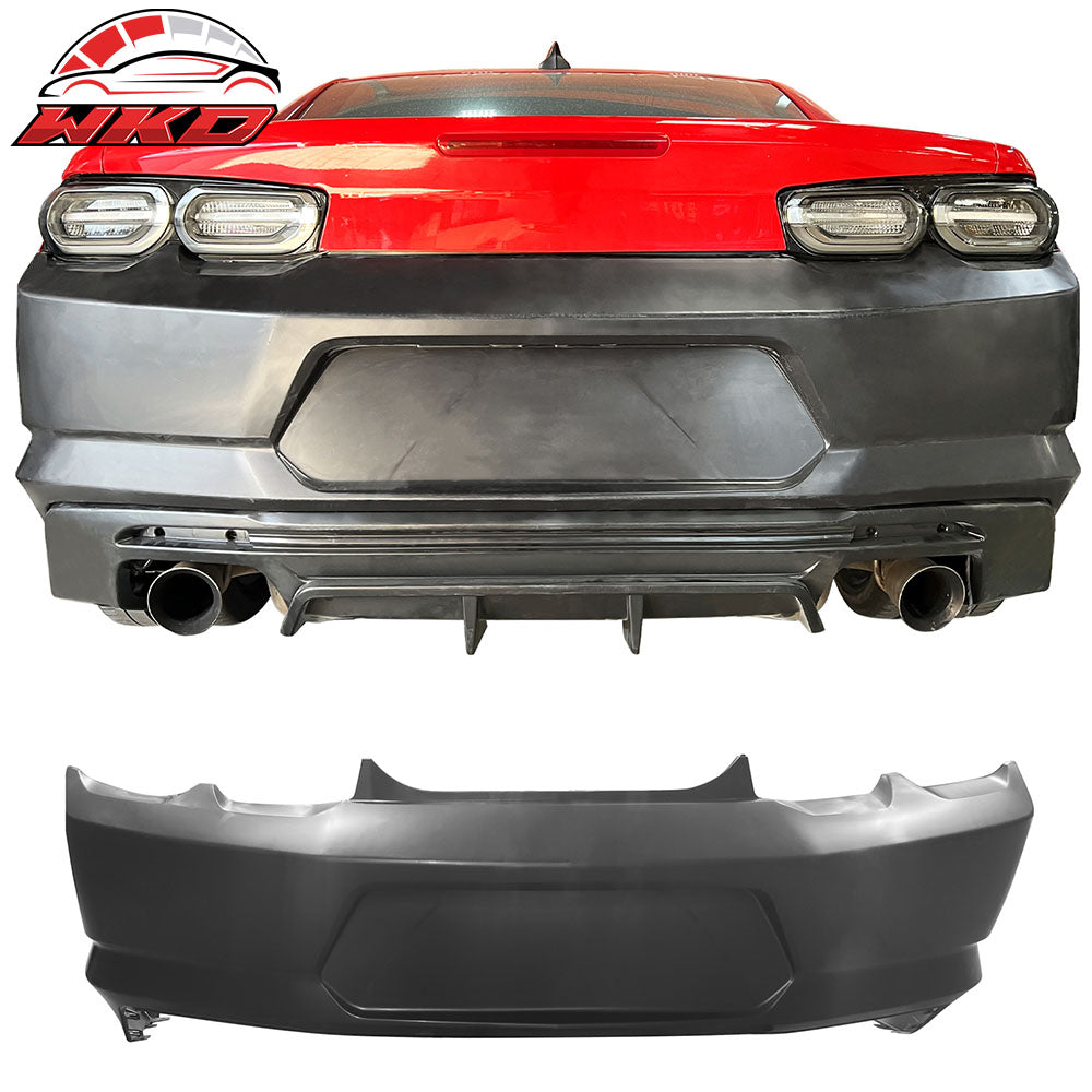 Fits 19-24 Chevrolet Camaro OE Style Rear Bumper Cover Conversion Replacement PP