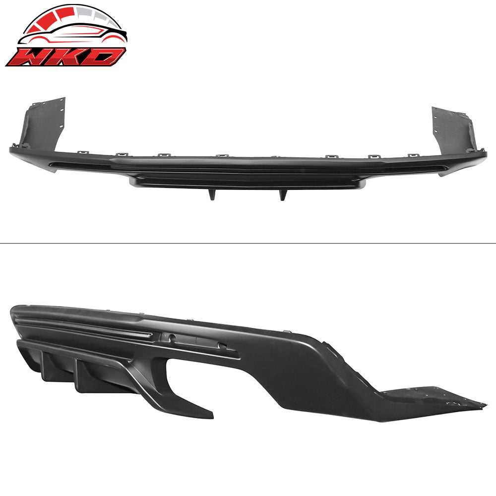 Fits 19-24 Chevy Camaro OE Style Replacement Rear Bumper Cover w/ Matte Diffuser