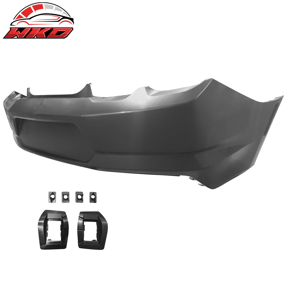 Fits 19-24 Camaro OE Style Replacement Rear Bumper Cover w/ IKON Matte Diffuser