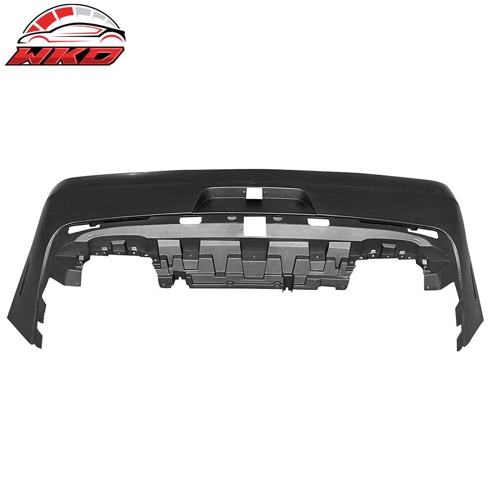 Wholesale 08-14 Dodge Challenger 2015+ SRT Hellcat Style Rear Bumper Cover V2 Diffuser