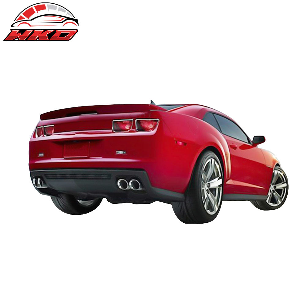 Fit 10-13 Chevy Camaro ZL1 Style Rear Bumper Diffuser Lip Lower Cover Valance