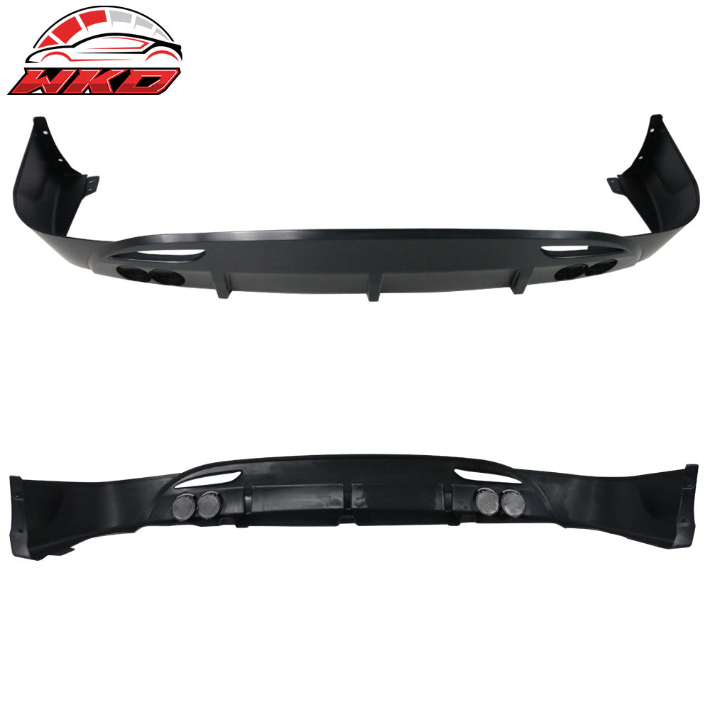 Fits 10-14 Hyundai Elantra Sonata Genesis Coupe OE Style Rear Bumper Diffuser PP