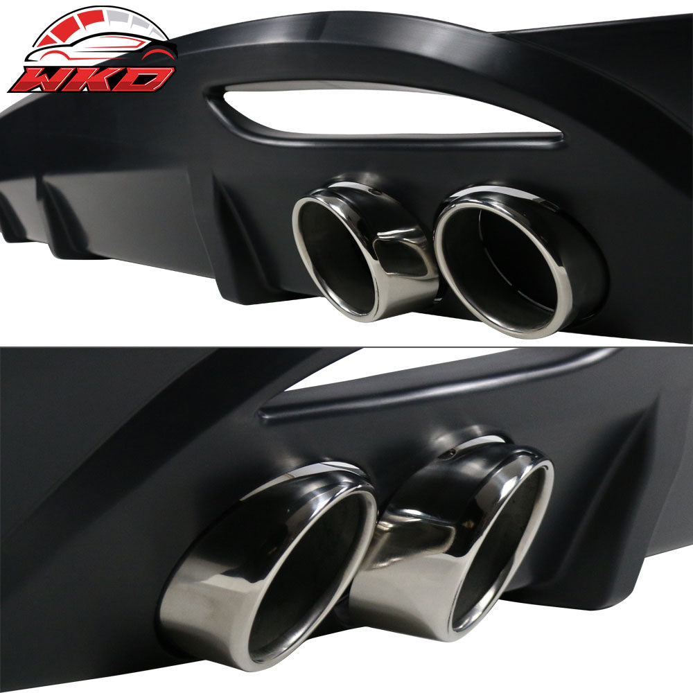 Fits 10-14 Hyundai Elantra Sonata Genesis Coupe OE Style Rear Bumper Diffuser PP