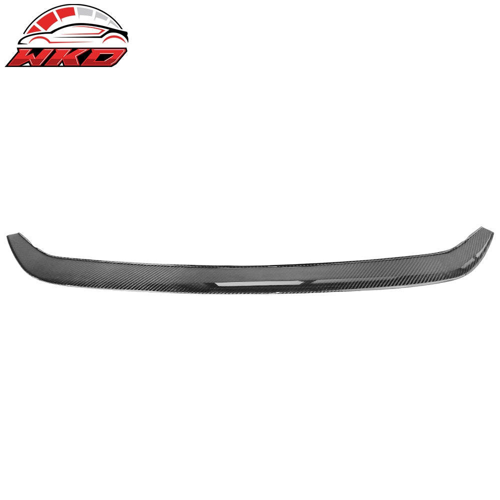 18-20 Ford Focus Hatchback V Style Rear Bumper Guard Protector Carbon Fiber | Wholesale