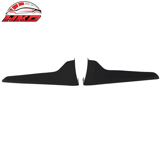 14-23 Infiniti Q50 2PCS Rear Bumper Lip Aprons Cap Fender Mud Flap Trim ABS | Wholesale