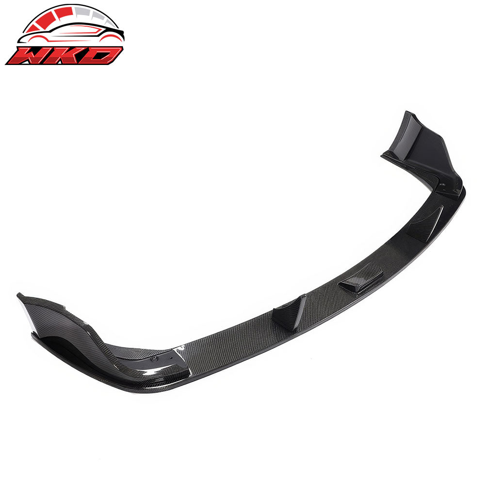 Fits 20-25 Toyota GR Supra A90 A91 MZ Speed Rear Bumper Lip Gloss Carbon Fiber