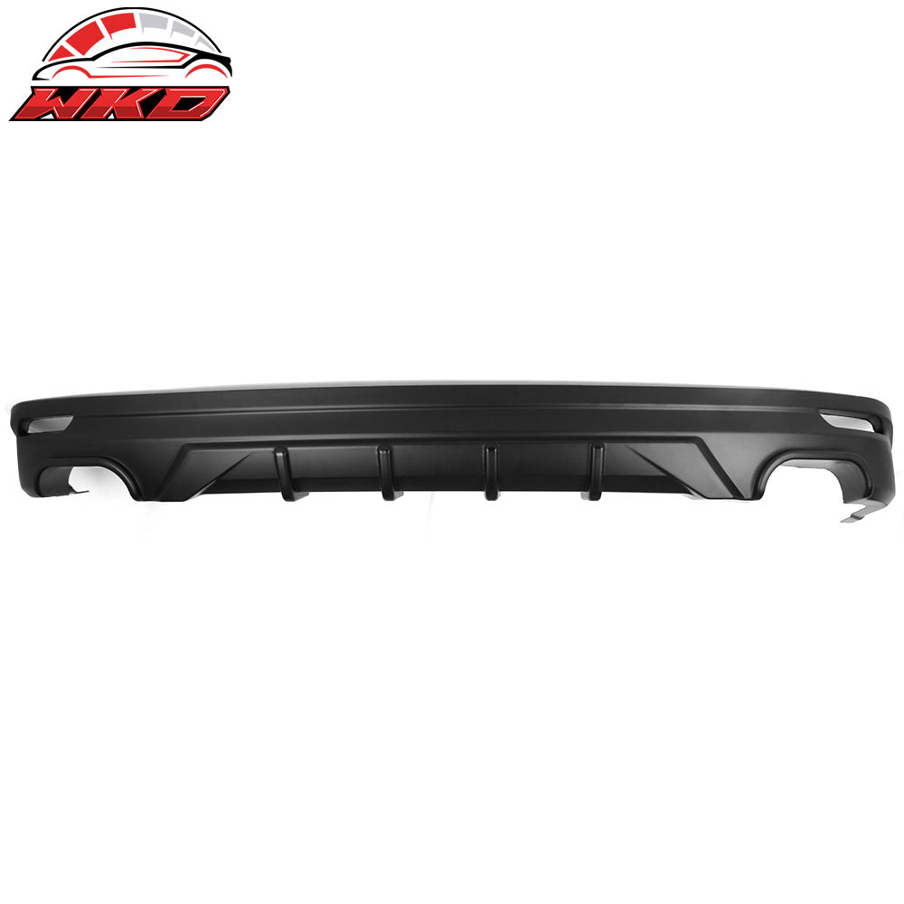 18-24 Toyota Camry Rear Bumper Lip Diffuser V3 Matte Black PP Lower Spoiler | Wholesale