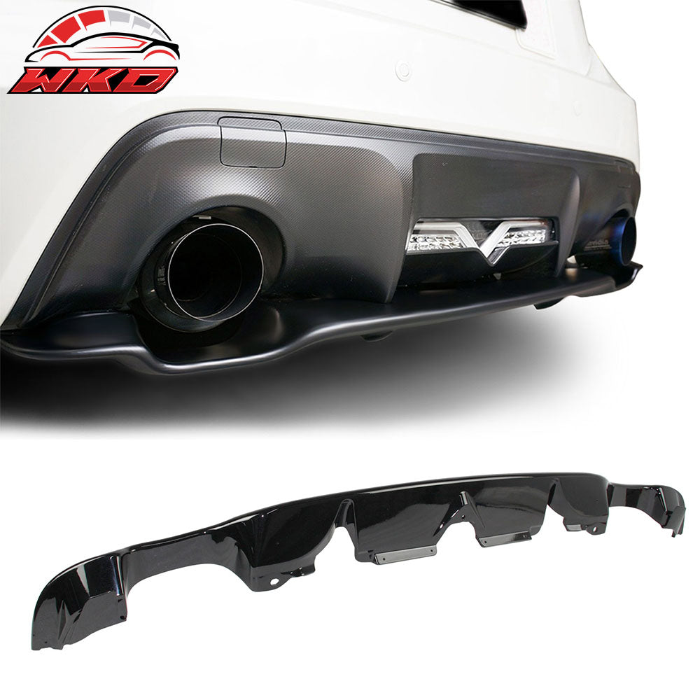 For 13-16 Scion FR-S/Toyota 86/13-20 BRZ OE Gloss Black Rear Bumper Lip Diffuser