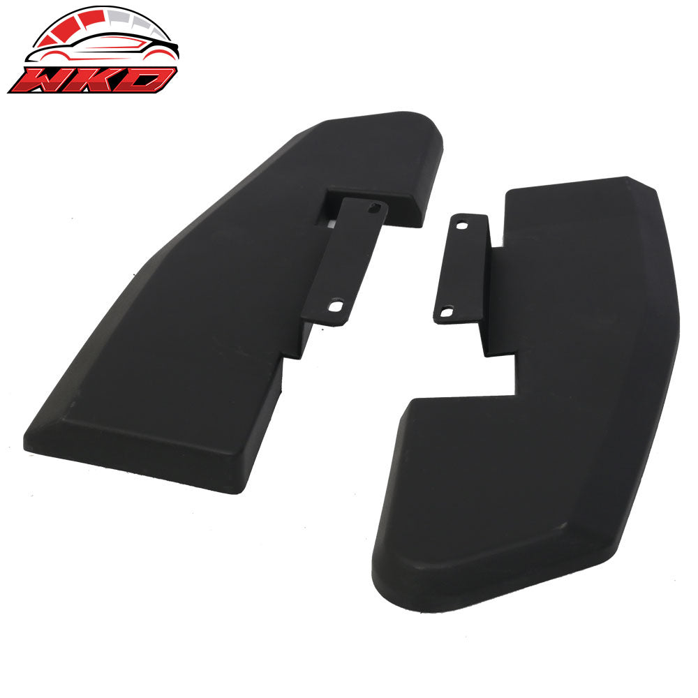 Fit 15-17 Ford Mustang Premium R Style Rear Bumper Lip Diffuser Side Valance 3PC