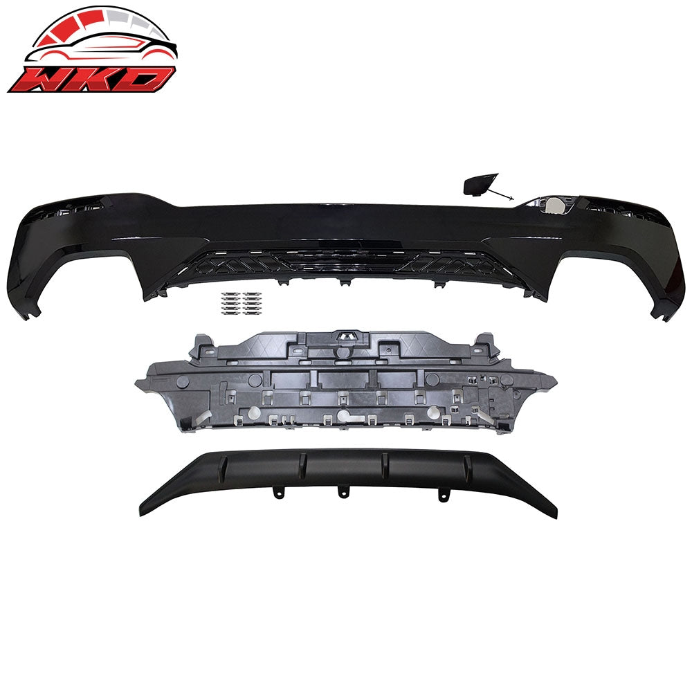 21-23 BMW G30 G31 5-Series 530 540 MP Style Type 1 Rear Bumper Lip Diffuser | Wholesale