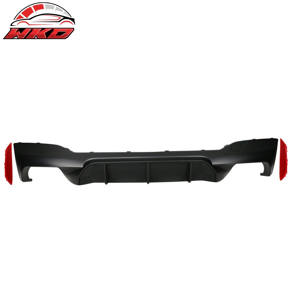 17-20 BMW 5 Series G30 M5 Style Rear Bumper Lip Diffuser Quad Outlets | Wholesale