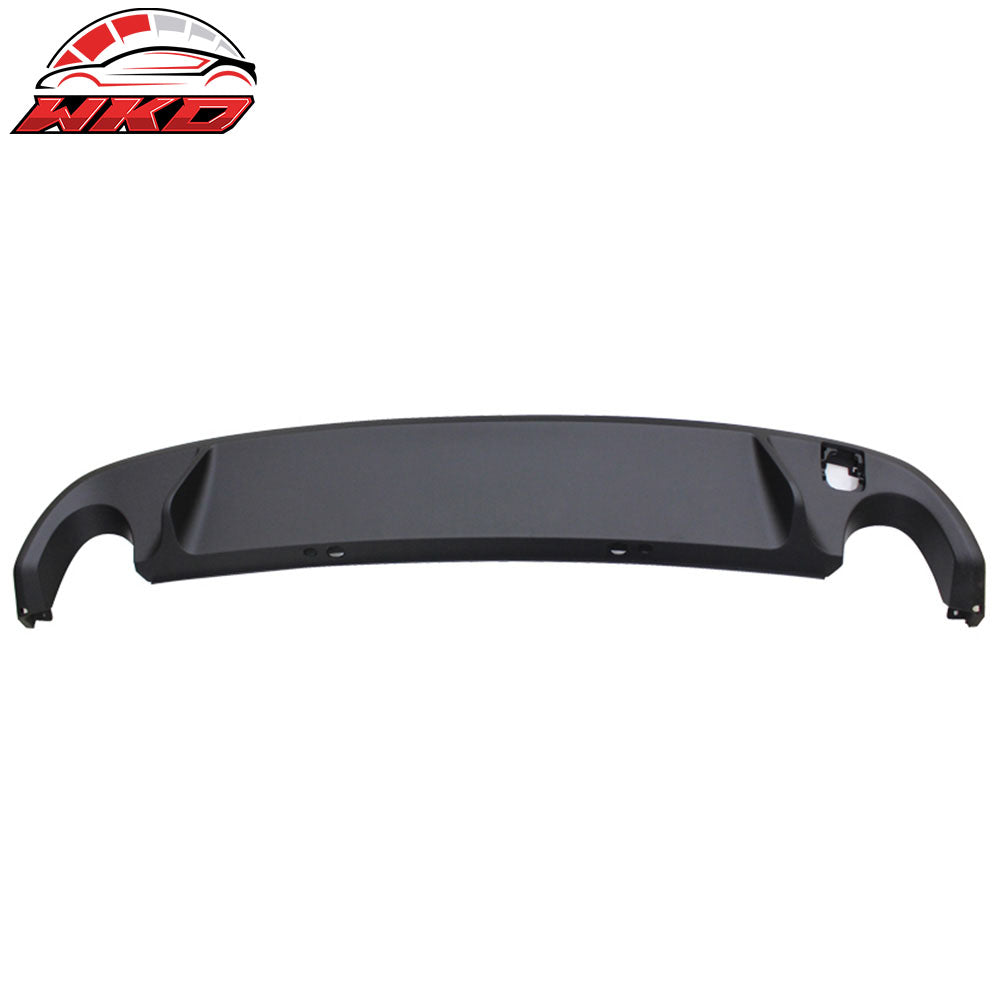 10-14 Volkswagen VW Golf 6 MK6 Rear Bumper Lip Diffuser Twin Muffler Outlet | Wholesale