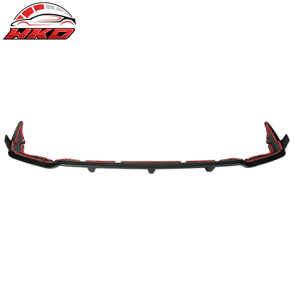 Fits 19-23 BMW G07 X7 M Sport 3PCS Rear Bumper Lip Diffuser ABS