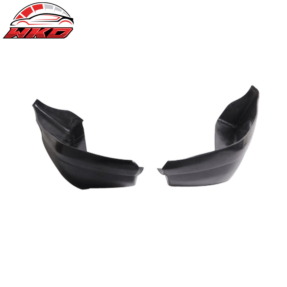 Fits 02-03 Toyota Camry VIP Style 2PCS Rear Bumper Lip Splitter Aprons PU