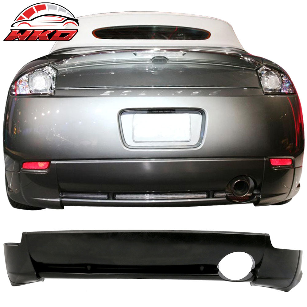 Fits 06-08 Mitsubishi Eclipse OE Factory Style Rear Bumper Lip Spoiler Chin PU