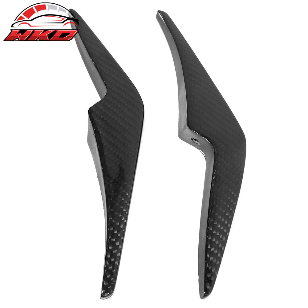 Closeout! Fits 19-22 Toyota Corolla 5D TRD Style Rear Bumper Aprons Carbon Fiber