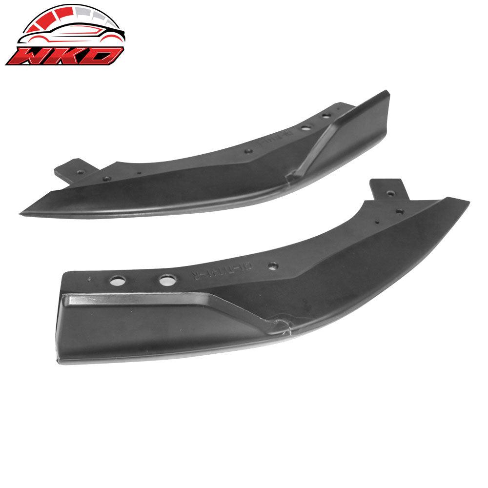 Fits 19-22 Toyota Corolla E210 Hatchback 5Dr T Style Rear Bumper Lip Aprons 2PCS