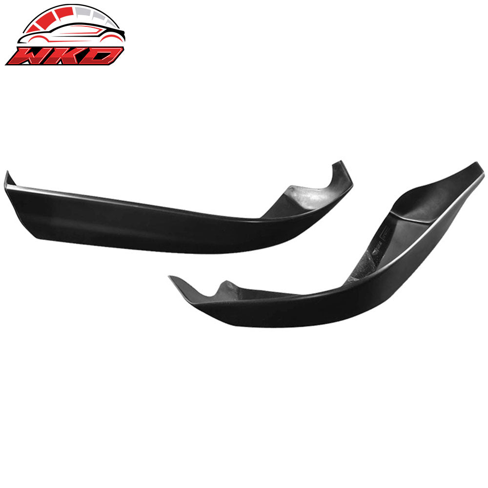 Fits 98-01 Acura Integra Hatchback 2PCS Rear Bumper Lip Apron Splitter Canard PU