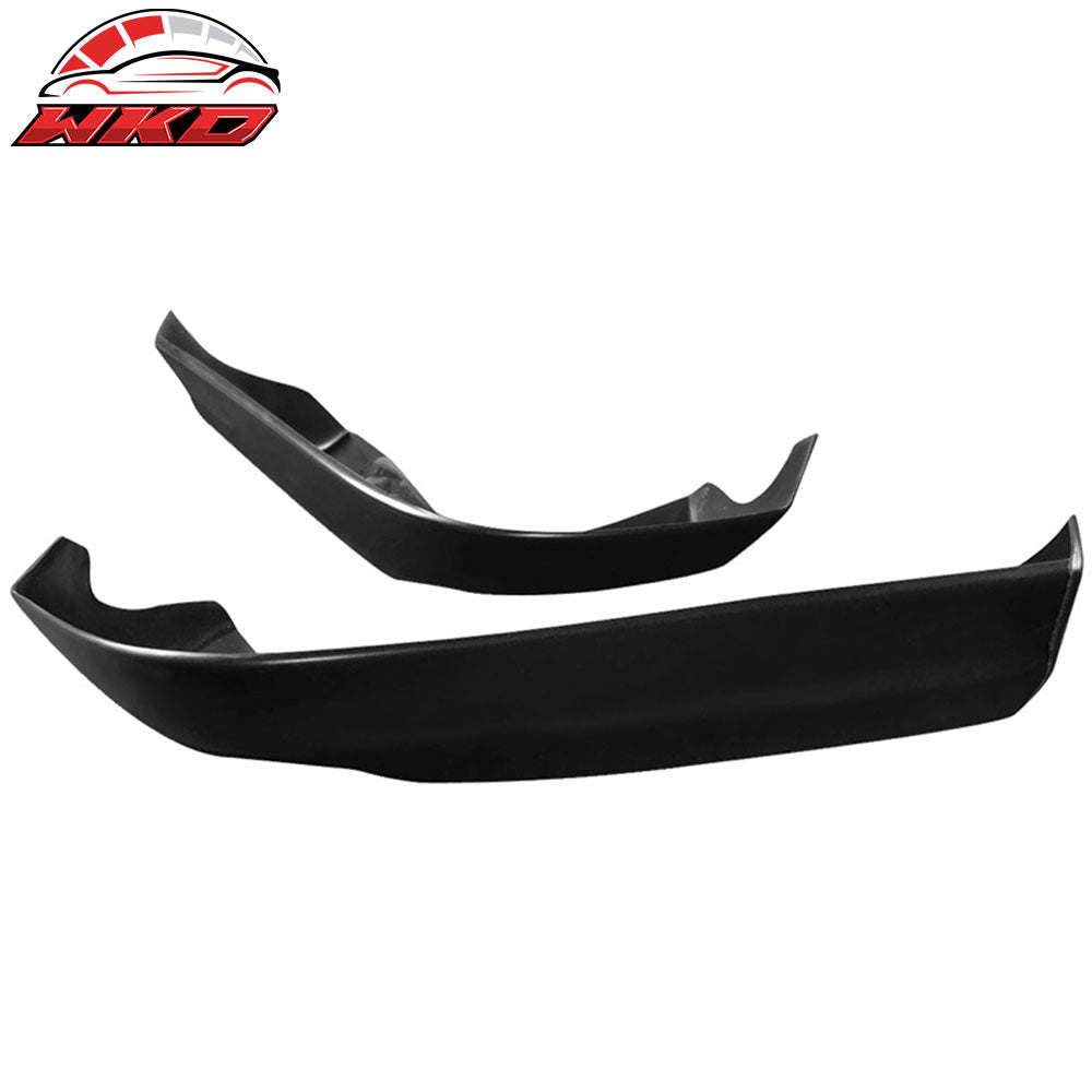 Fits 98-01 Acura Integra Hatchback 2PCS Rear Bumper Lip Apron Splitter Canard PU