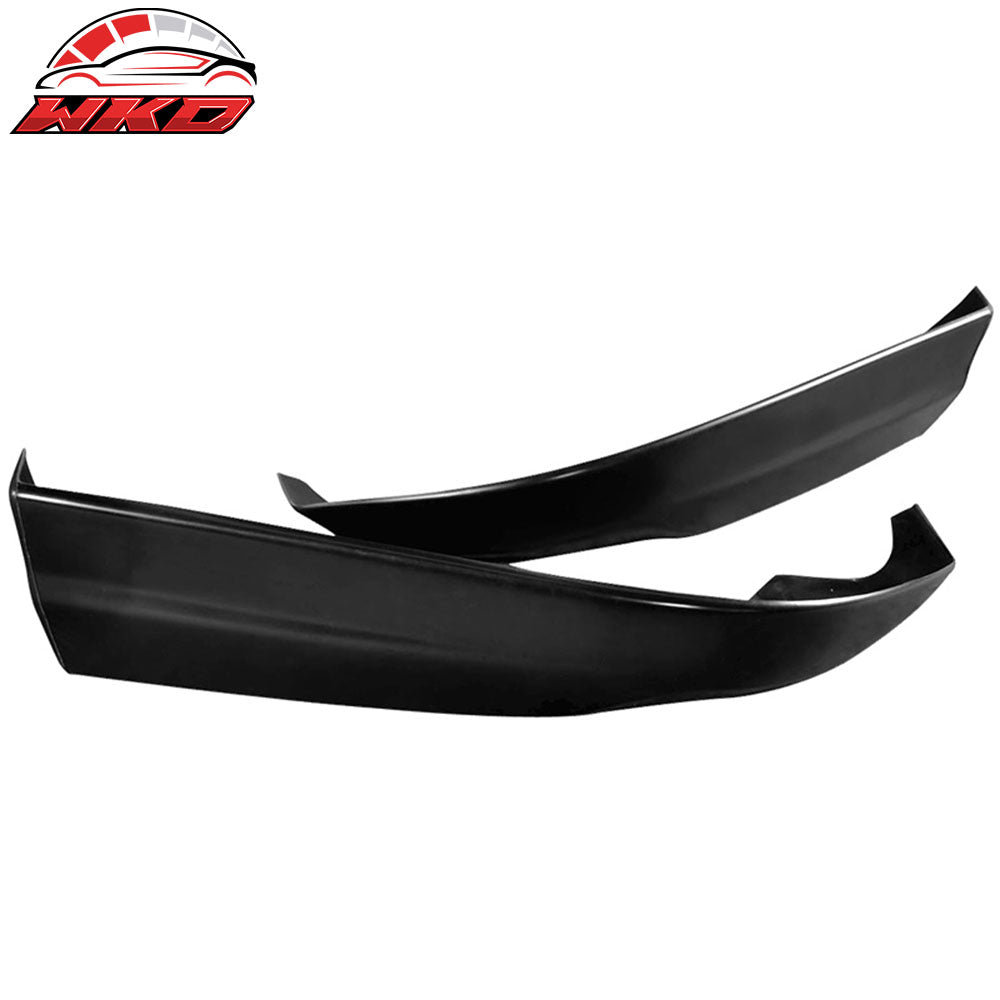 Fits 98-01 Acura Integra Hatchback 2PCS Rear Bumper Lip Apron Splitter Canard PU