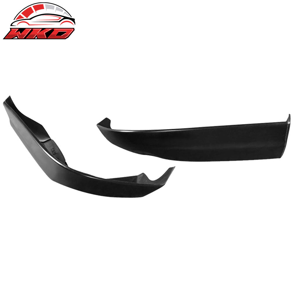 Fits 98-01 Acura Integra Hatchback 2PCS Rear Bumper Lip Apron Splitter Canard PU