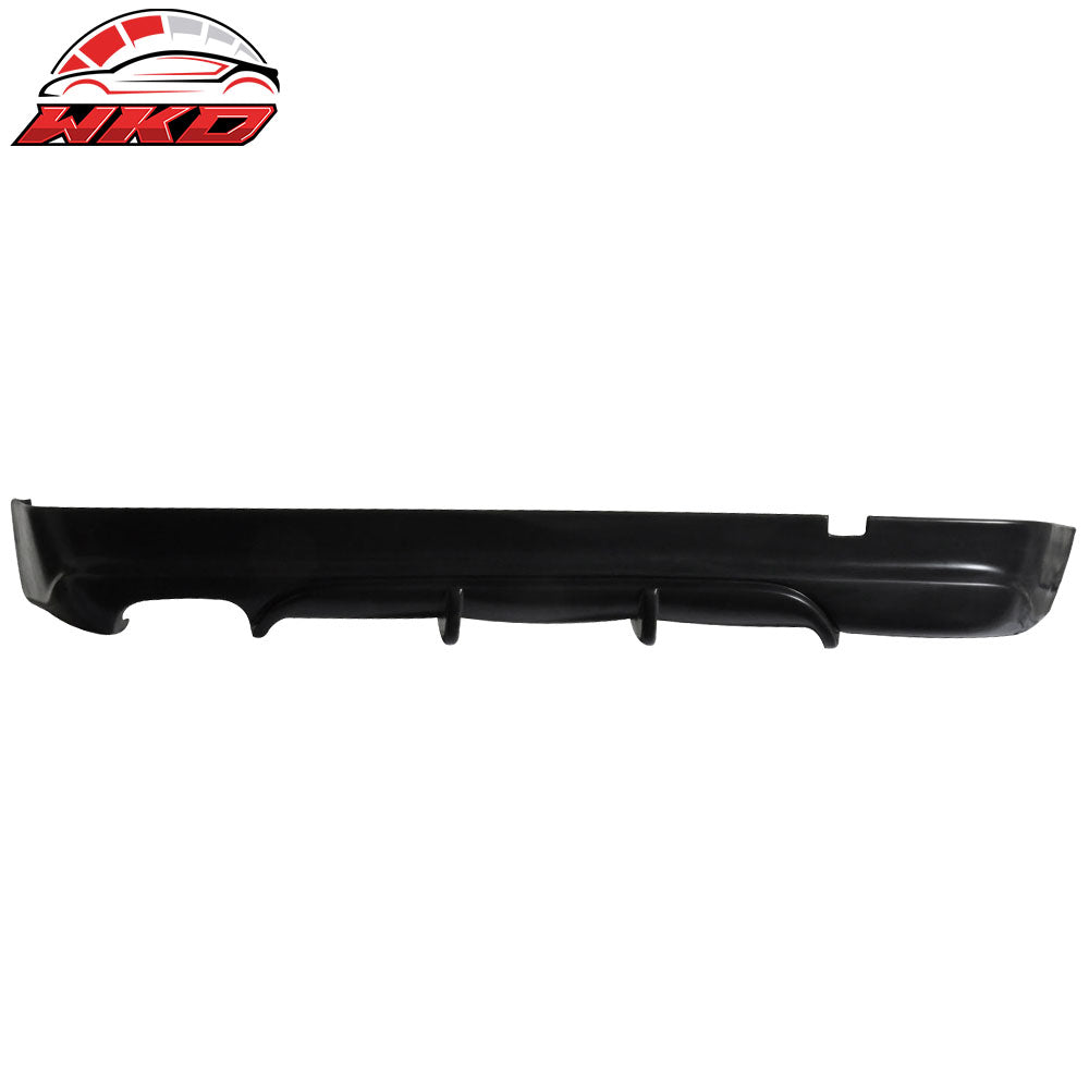 Fits 05-12 BMW E90 3-Series Sedan AC-S Style Rear Bumper Lip Spoiler Unpainted