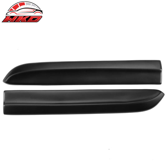 12-14 Dodge Charger SRT8 2PCS Rear Bumper Lip Canard Aprons PP Matte Black | Wholesale