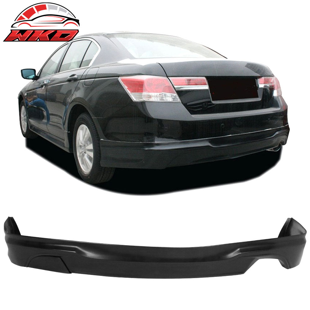 Fits 11-12 Honda Accord Sedan OE Factory Style Rear Bumper Lip PU Diffuser Kit
