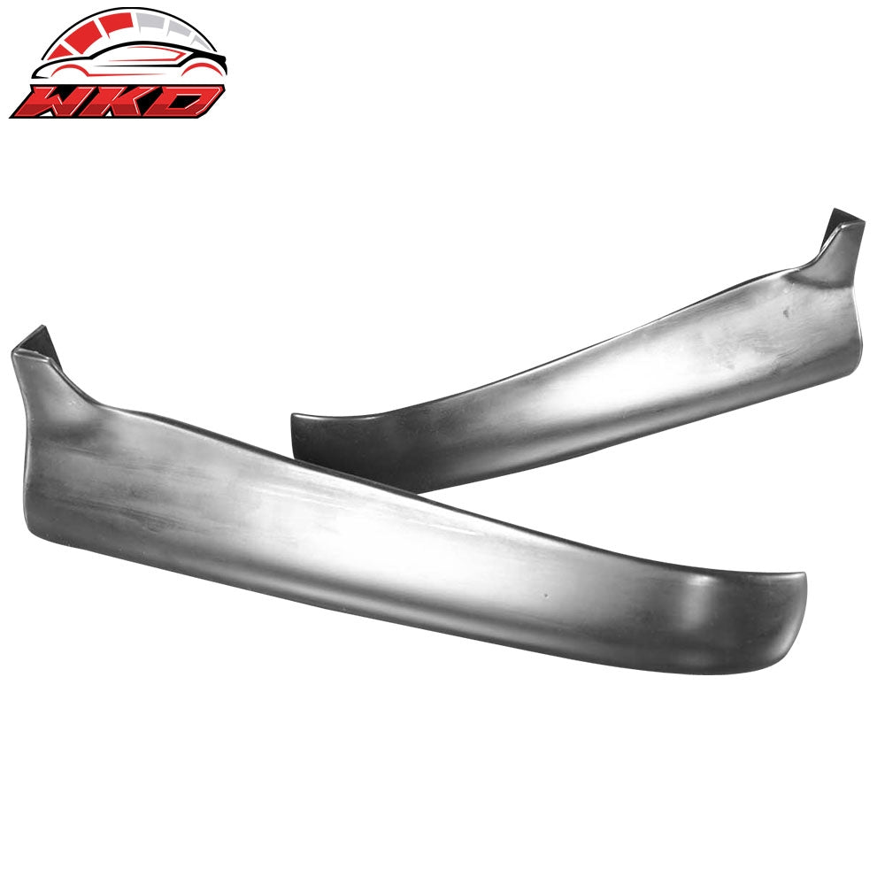 92-95 Honda Civic JDM Style 2PCS Rear Bumper Lip Splitters Aprons Spats PU | Wholesale - Wikond Auto