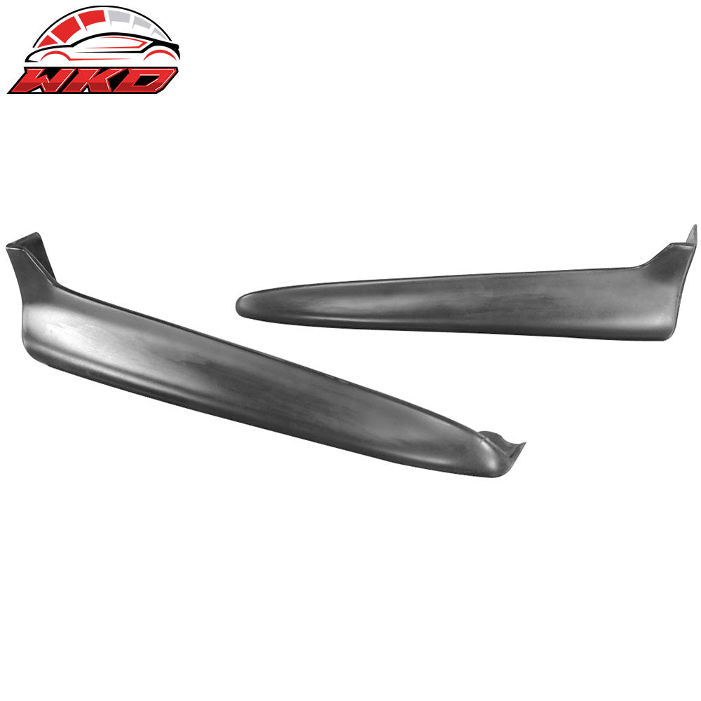 99-00 Honda Civic Rear Bumper Lip Apron Spats Cap Valences Unpainted 2PC PU | Wholesale
