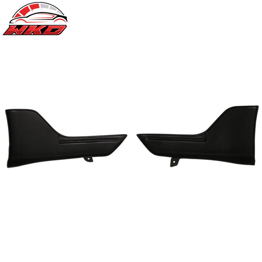 2008-15 Mitsubishi Lancer Rear Bumper Lip Aprons 2PC Unpainted - PU | Wholesale