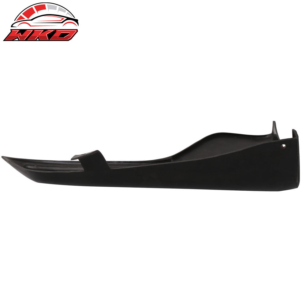 Fits 08-15 Mitsubishi Lancer Rear Bumper Lip Aprons 2PC Unpainted - PU