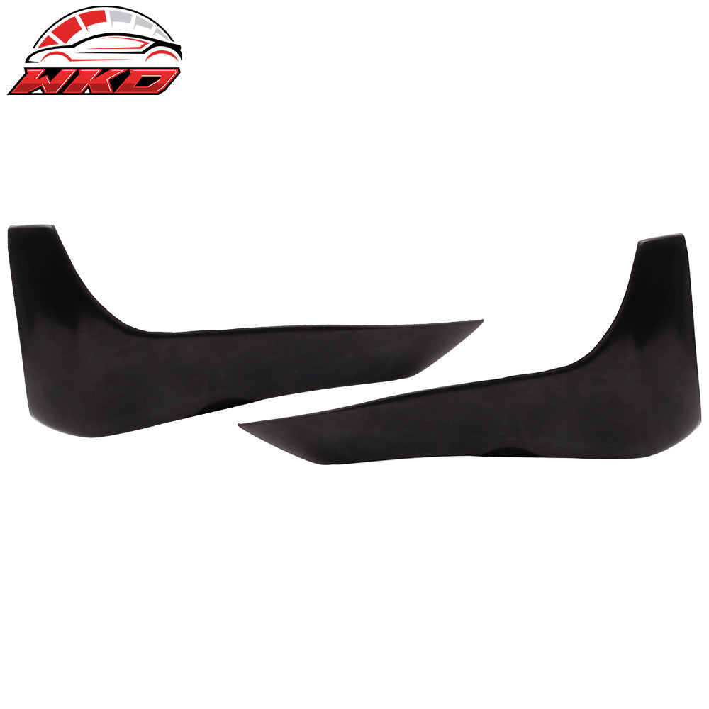 2009-19 Nissan 370Z Rear Bumper Underbody Side Splitter Corner Aprons Spat PU | Wholesale