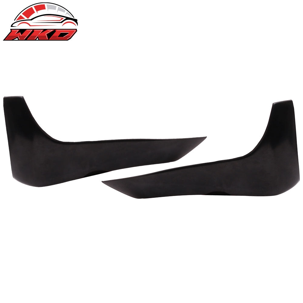 2009-19 Nissan 370Z Rear Bumper Underbody Side Splitter Corner Aprons Spat PU | Wholesale
