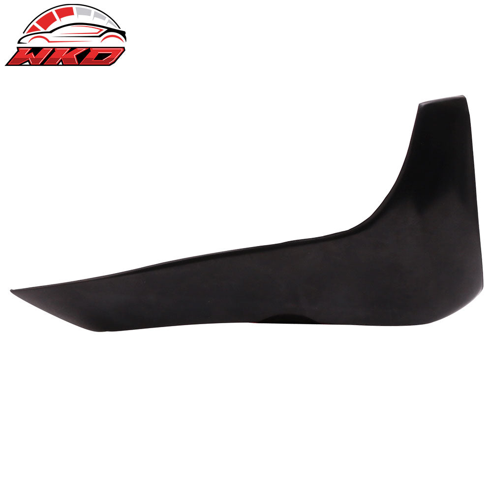 Fits 09-19 Nissan 370Z Rear Bumper Underbody Side Splitter Corner Aprons Spat PU