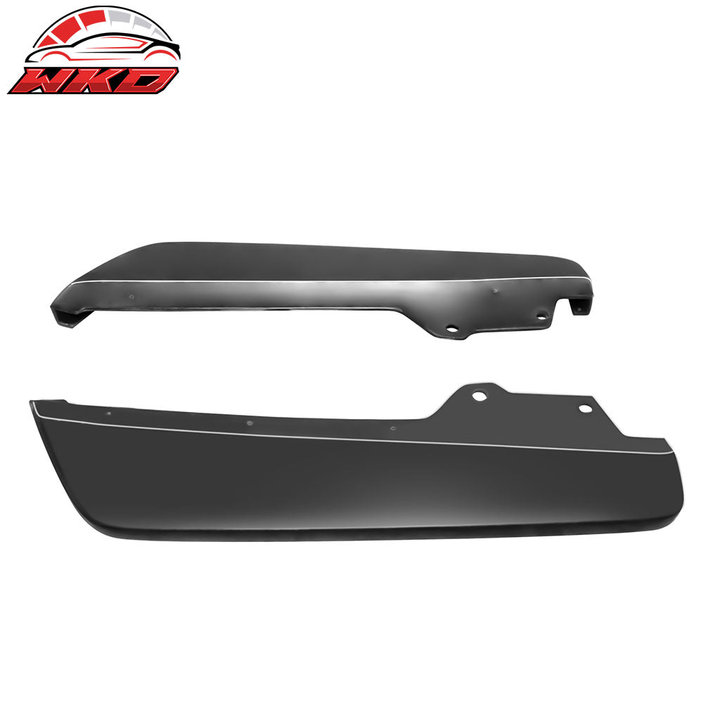 Fits 19-24 Nissan Altima IK Style Rear Bumper Lip Splitter Aero Kit Unpainted PU