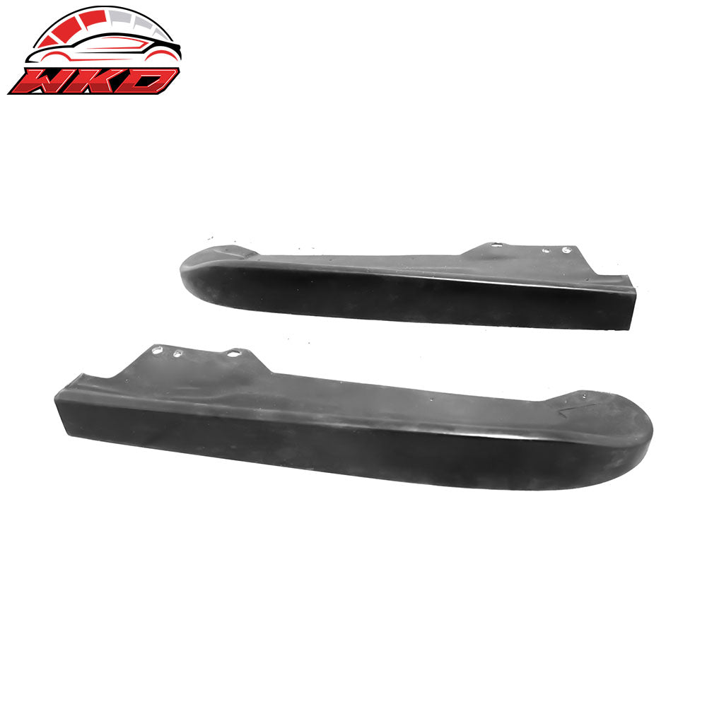 Fits 19-23 Nissan Maxima APR Style 2PCS Rear Bumper Lip Splitter Unpainted PU