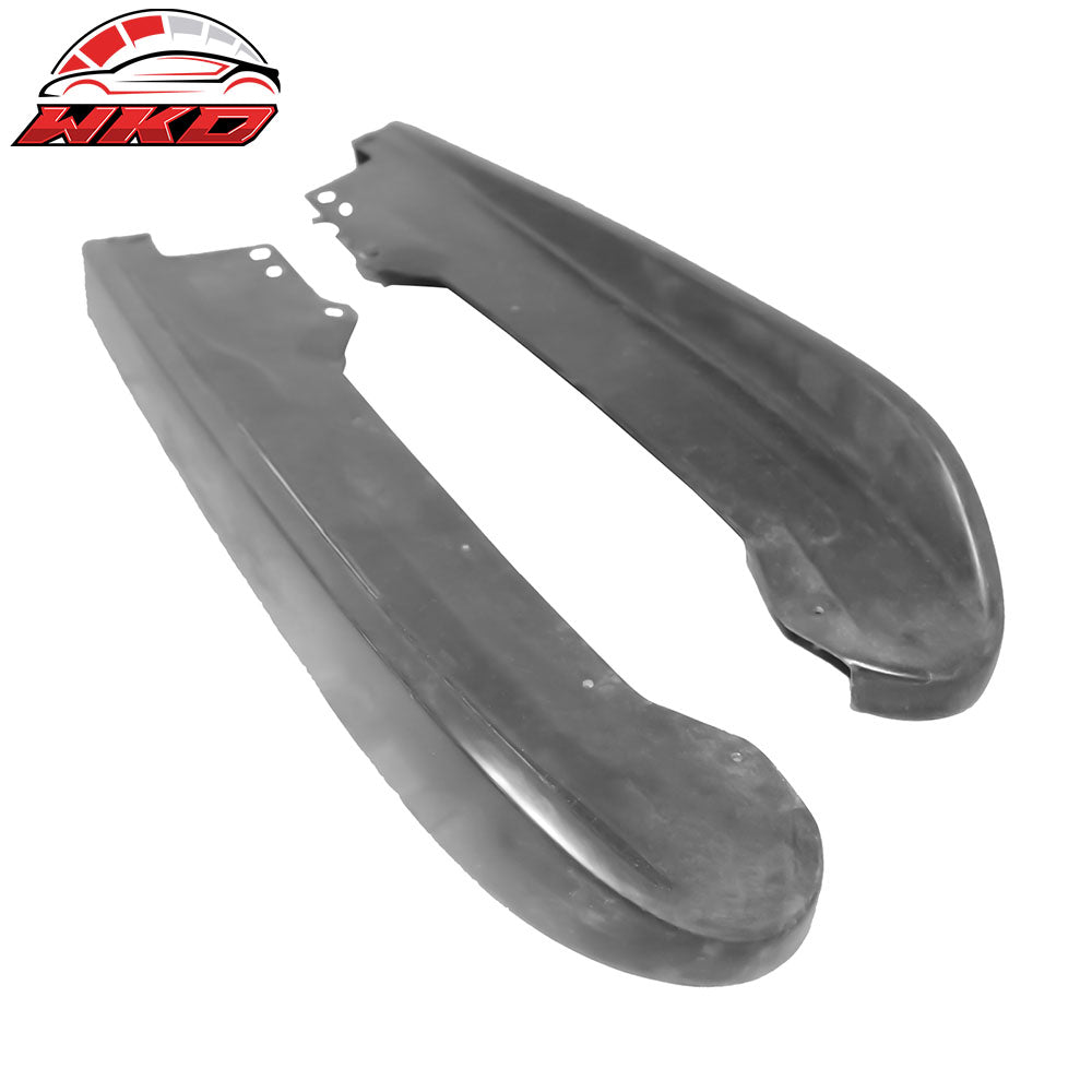 Fits 19-23 Nissan Maxima APR Style 2PCS Rear Bumper Lip Splitter Unpainted PU