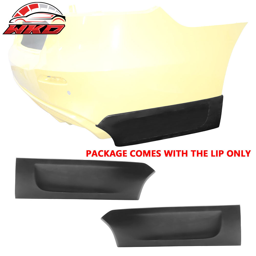 Fits 19-22 Nissan Maxima Rear Lower Bumper Side Splitter Corner Aprons Spat PU