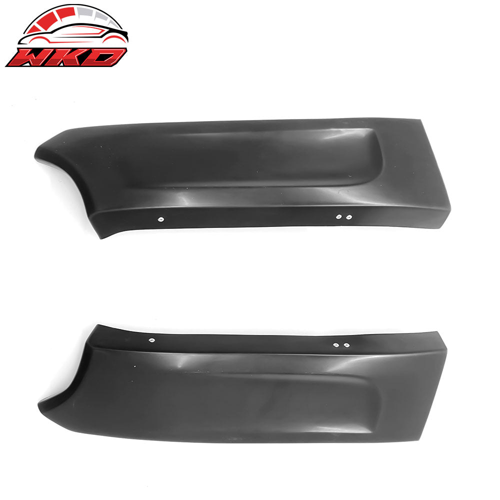 Fits 19-22 Nissan Maxima Rear Lower Bumper Side Splitter Corner Aprons Spat PU