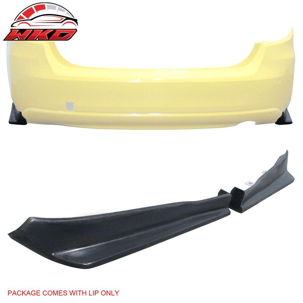 Fits 17-23 Subaru Impreza Sedan S Style Rear Bumper Aprons Spat Unpainted PU