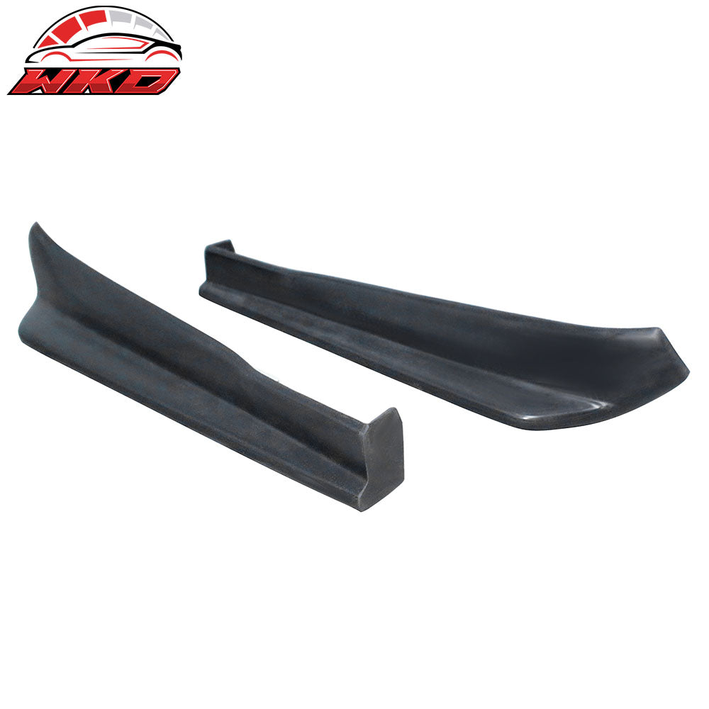 Fits 17-23 Subaru Impreza Sedan S Style Rear Bumper Aprons Spat Unpainted PU