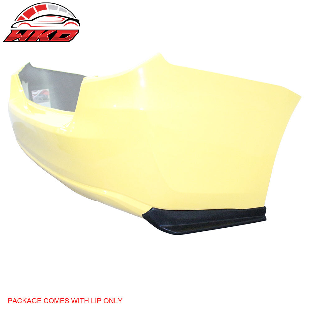 Fits 17-23 Subaru Impreza Sedan S Style Rear Bumper Aprons Spat Unpainted PU