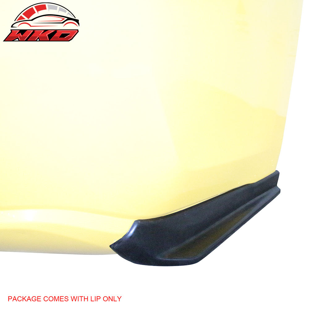 Fits 17-23 Subaru Impreza Sedan S Style Rear Bumper Aprons Spat Unpainted PU