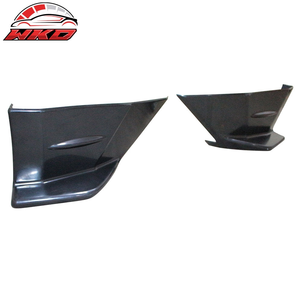 Fits 22-26 Toyota GR86/Subaru BRZ STI Style Rear Bumper Side Apron Splitters PP