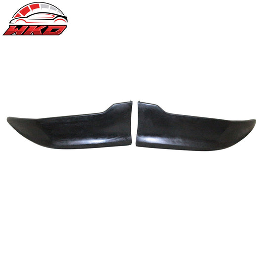 14-19 Toyota Corolla Rear Bumper Lip Corner Apron Unpainted Black PU - 2PCS | Wholesale
