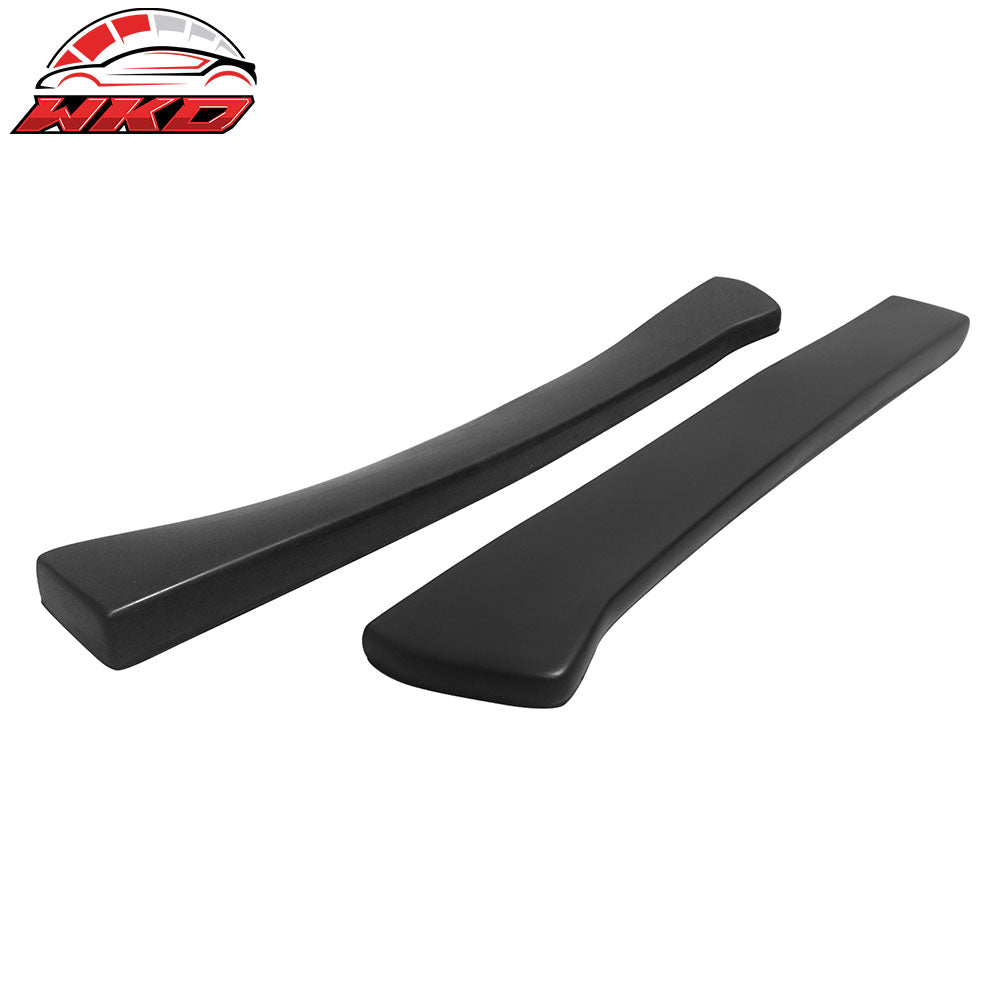 Wholesale Universal 16" x 2" Rear Side Bumper Lip Splitter Protector Unpainted PU 2PCS